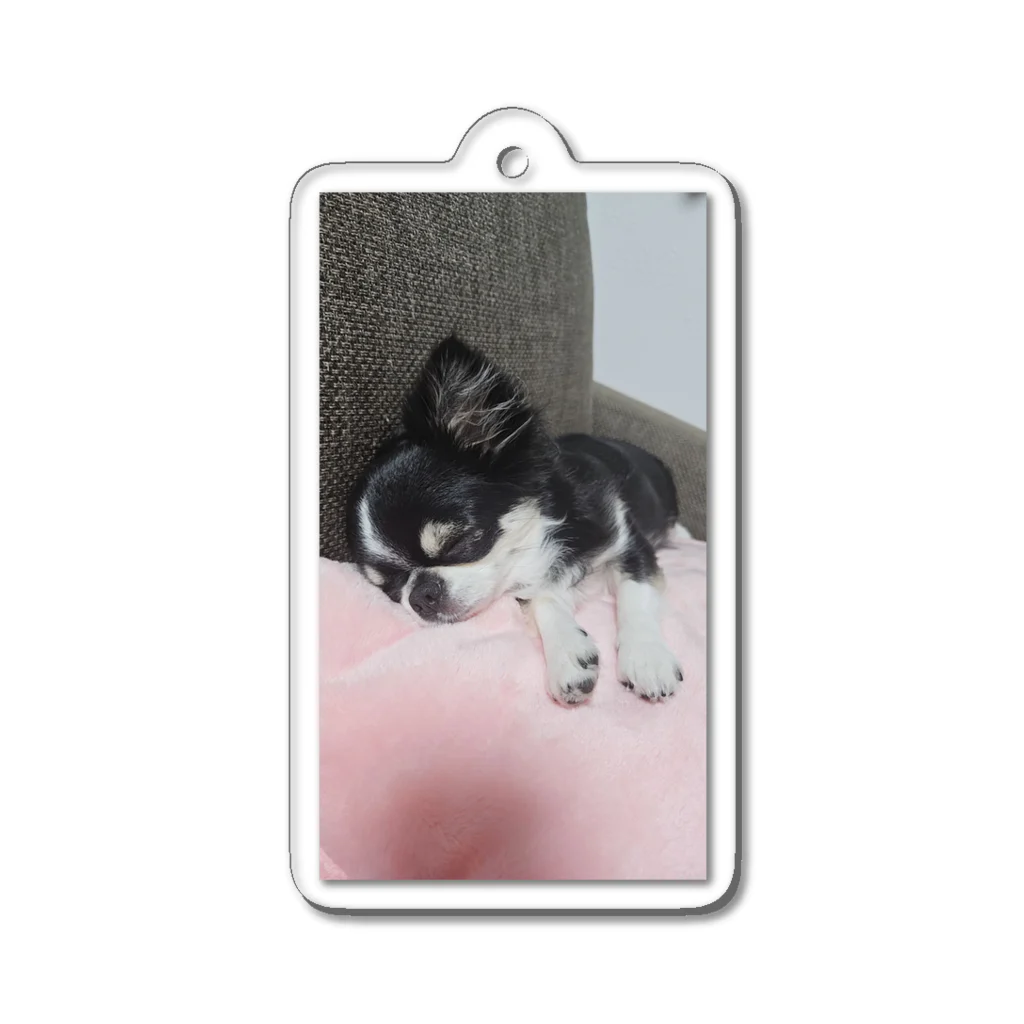 ハピココちゃんねる【グッズ】のおやすみココア Acrylic Key Chain