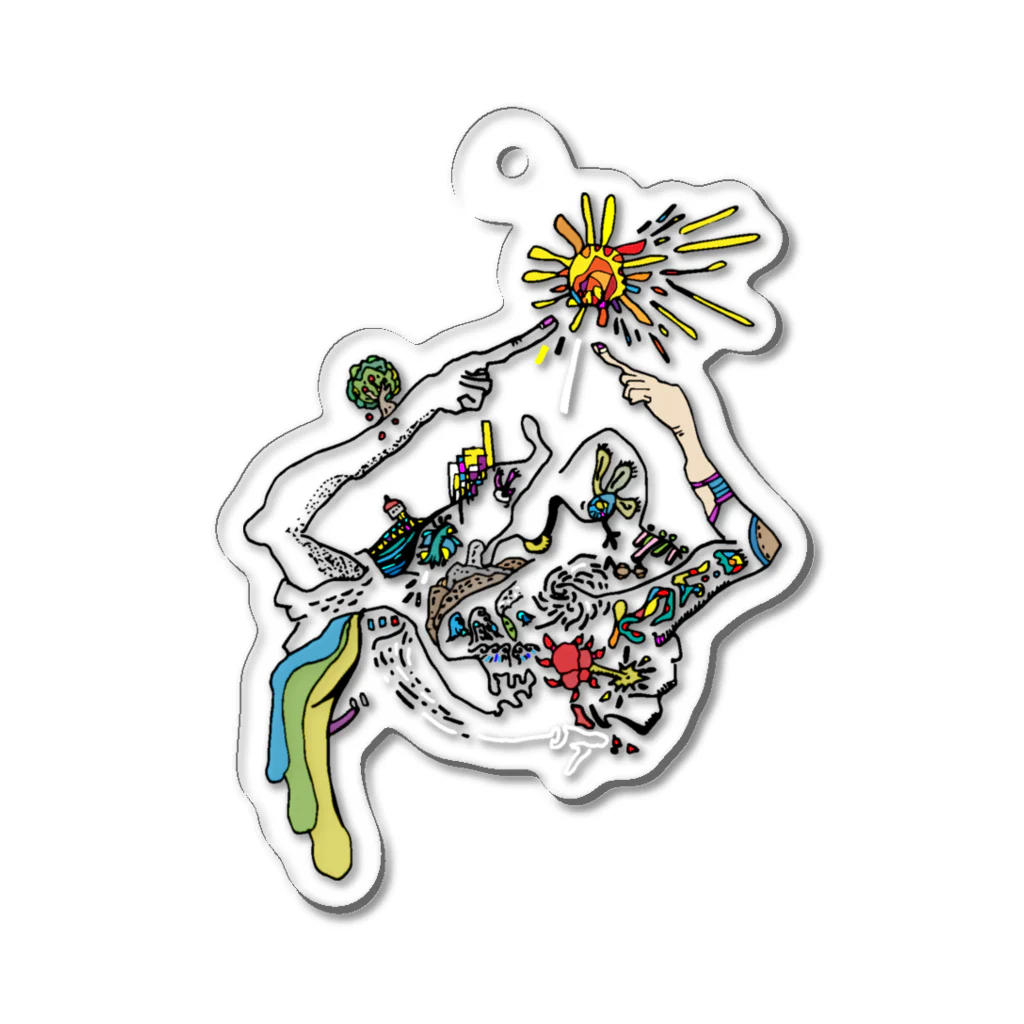 jingoronのUSYEAH!! Acrylic Key Chain