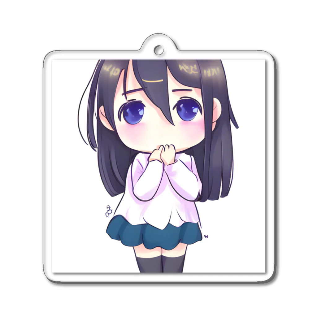 ちびキャラのちびキャラ Acrylic Key Chain