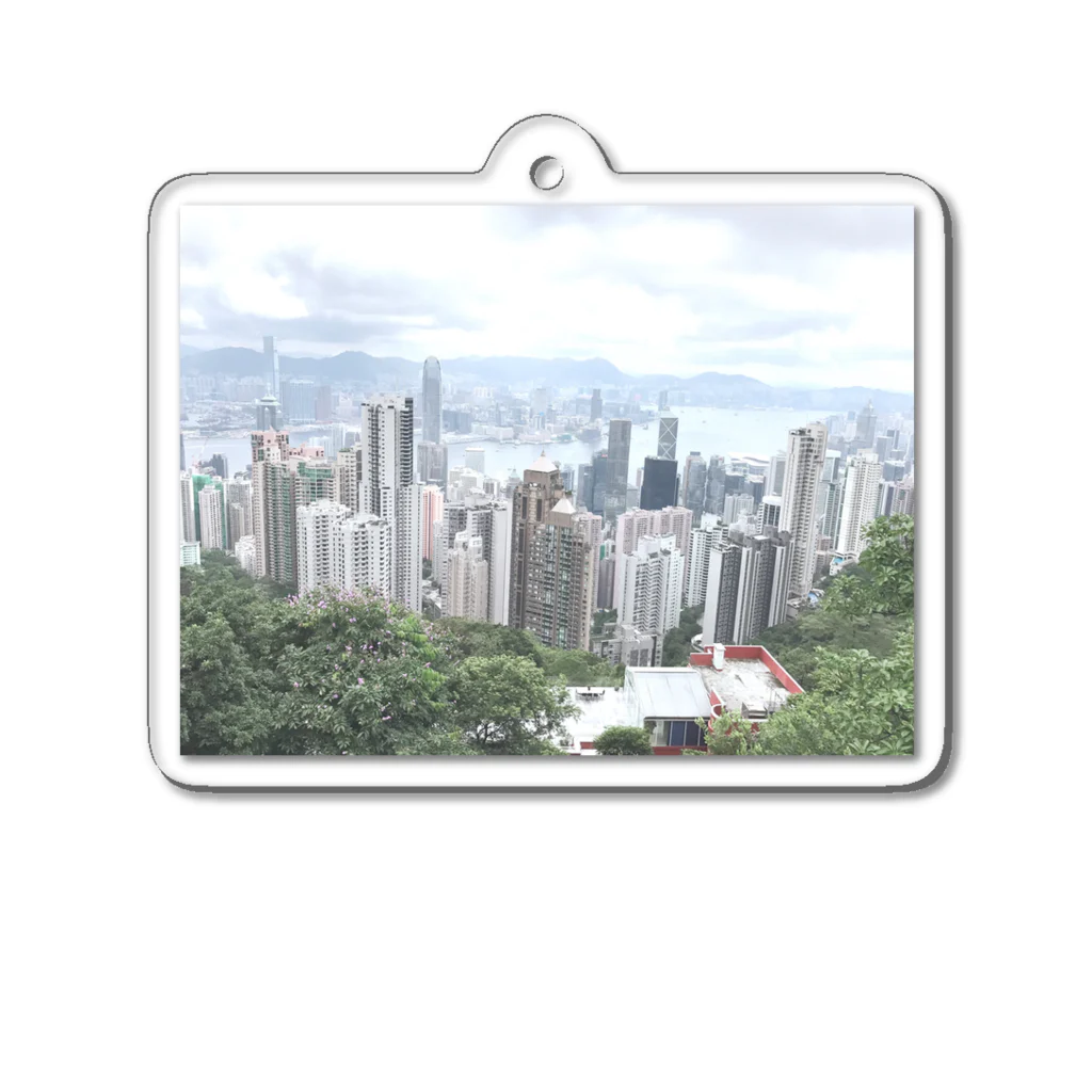 kyurakkoのAt  Victoria Peak Acrylic Key Chain