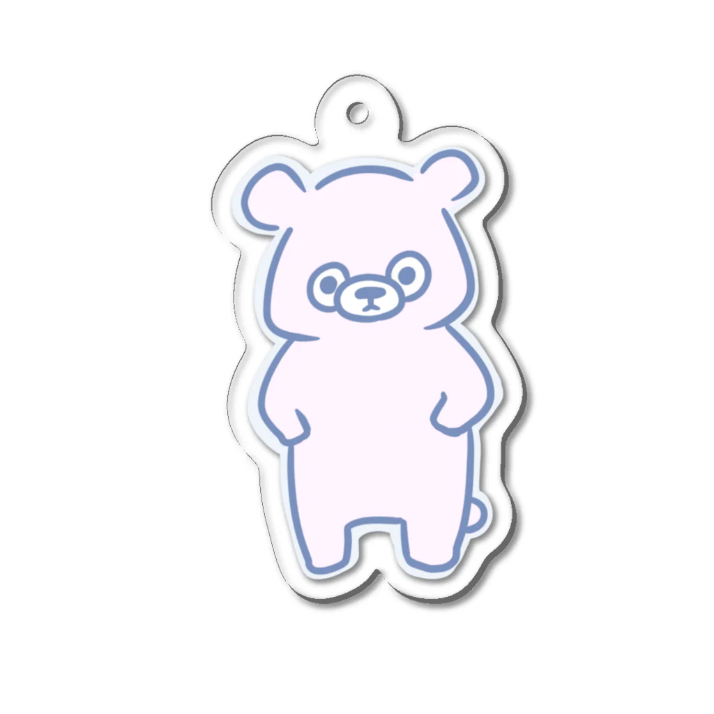 Rutaoの孤独のくまちゃん Acrylic Key Chain