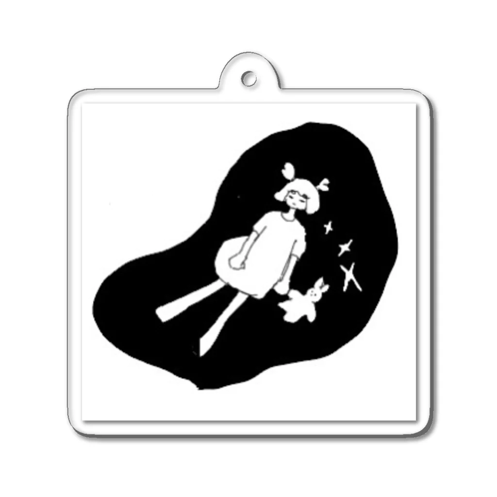 Et_quoiのVol de nuit Acrylic Key Chain