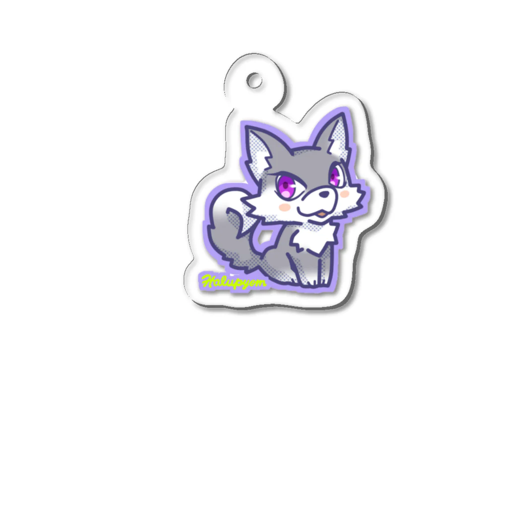 はるぴょん🐺🦋狼系Vtuber！（個人）のはるぴょん獣化アクキー Acrylic Key Chain