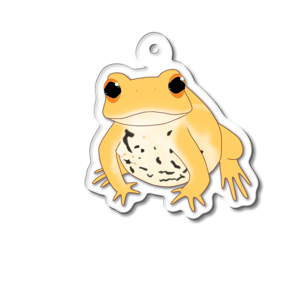 🐸ぷっぷ隊のお店🐸のみぞれくん(イラスト) アクリルキーホルダー