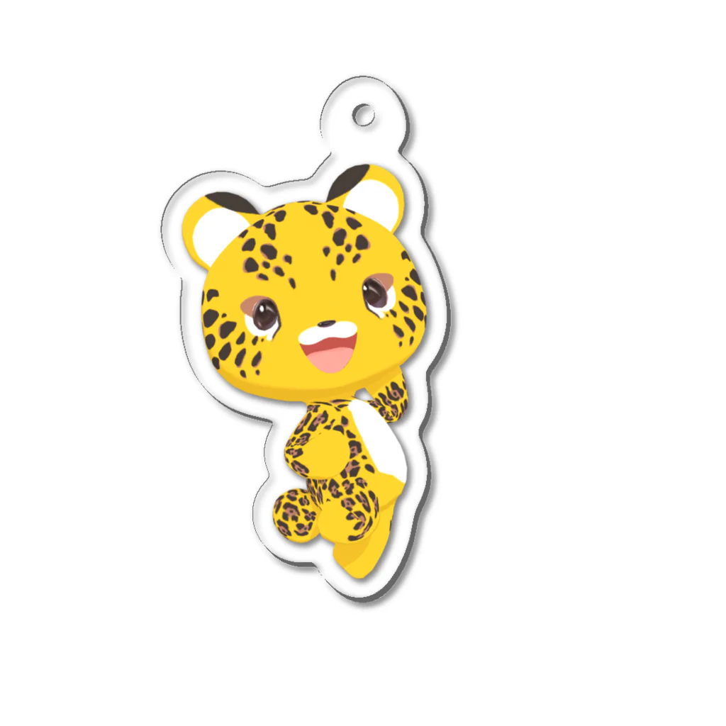 sora × 3D LEELEE Shopのヒョウリーリー 【3D LEELEE】 Acrylic Key Chain