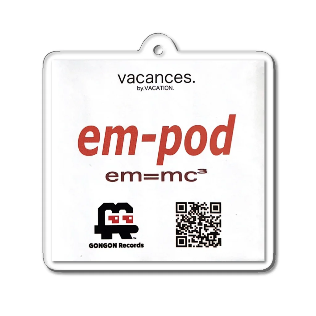 em-pod official Storeのem-pod official グッズ アクリルキーホルダー