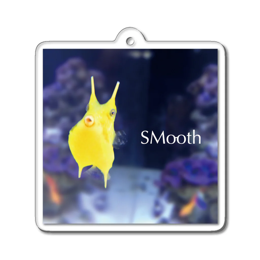 AITSUの一人歩きのSMooth Acrylic Key Chain