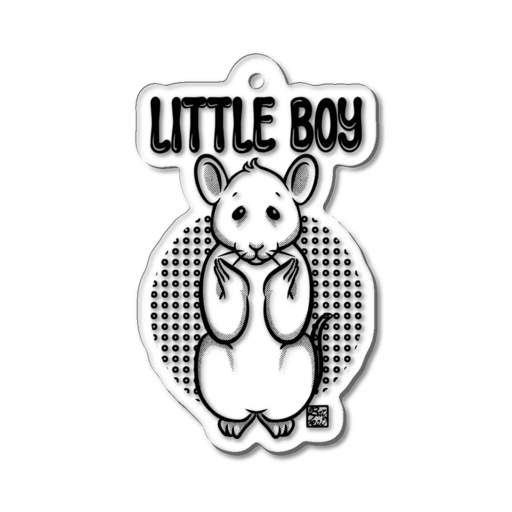 BATKEI ARTのLittle Boy アクリルキーホルダー