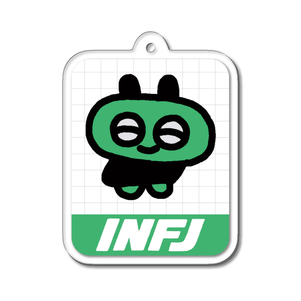 error403のINFJ （フフフ） Acrylic Key Chain