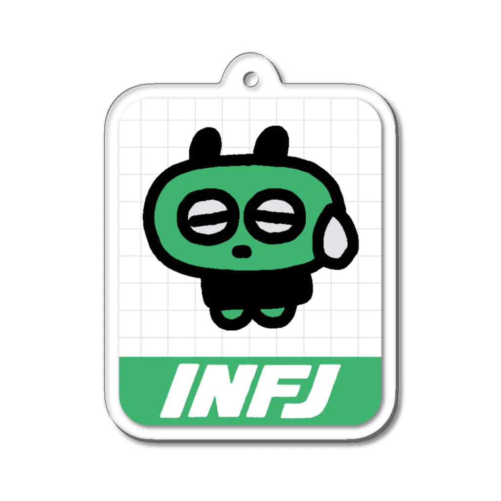 error403のINFJ （ア〜） Acrylic Key Chain