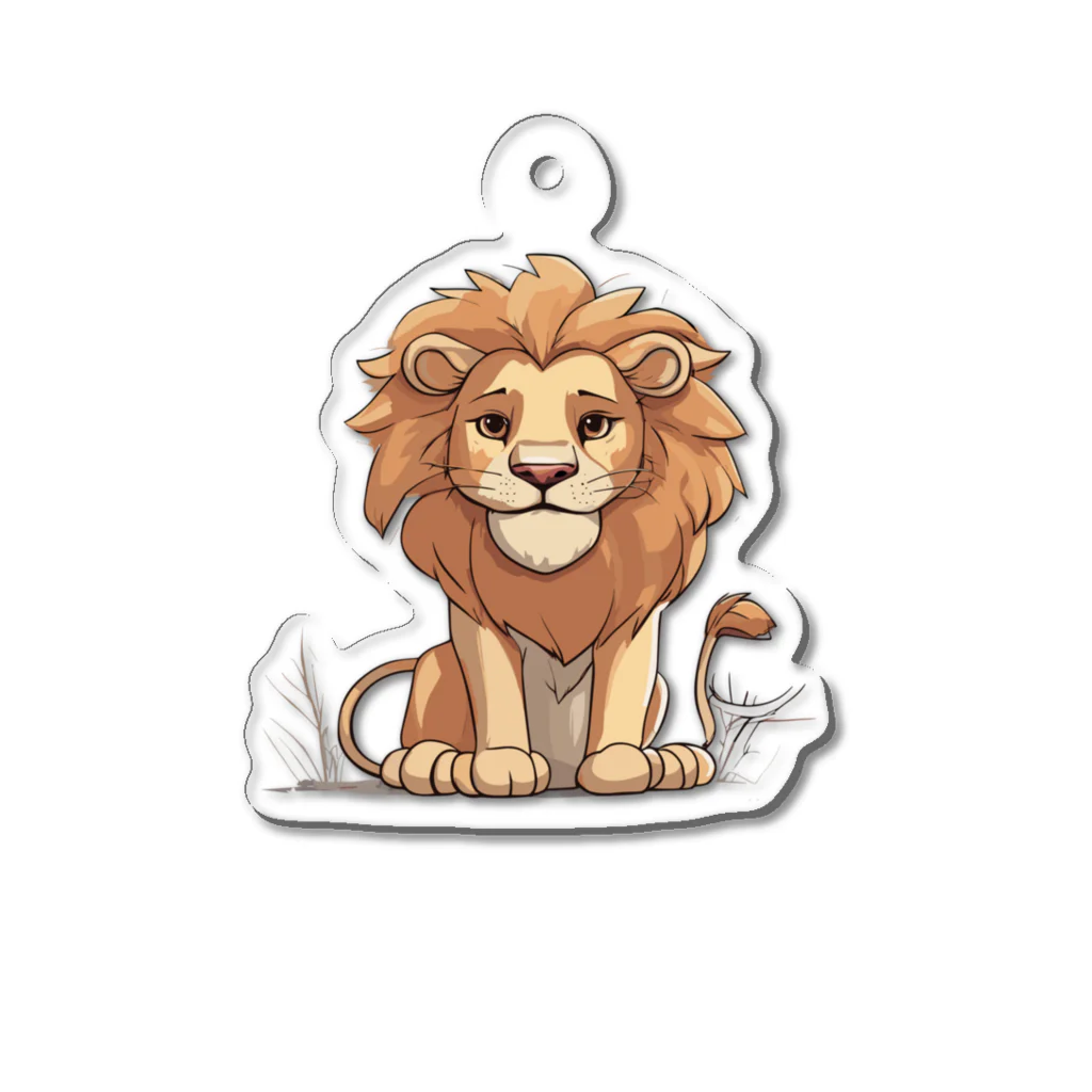 Risen ShopのCute Lion(1) Acrylic Key Chain