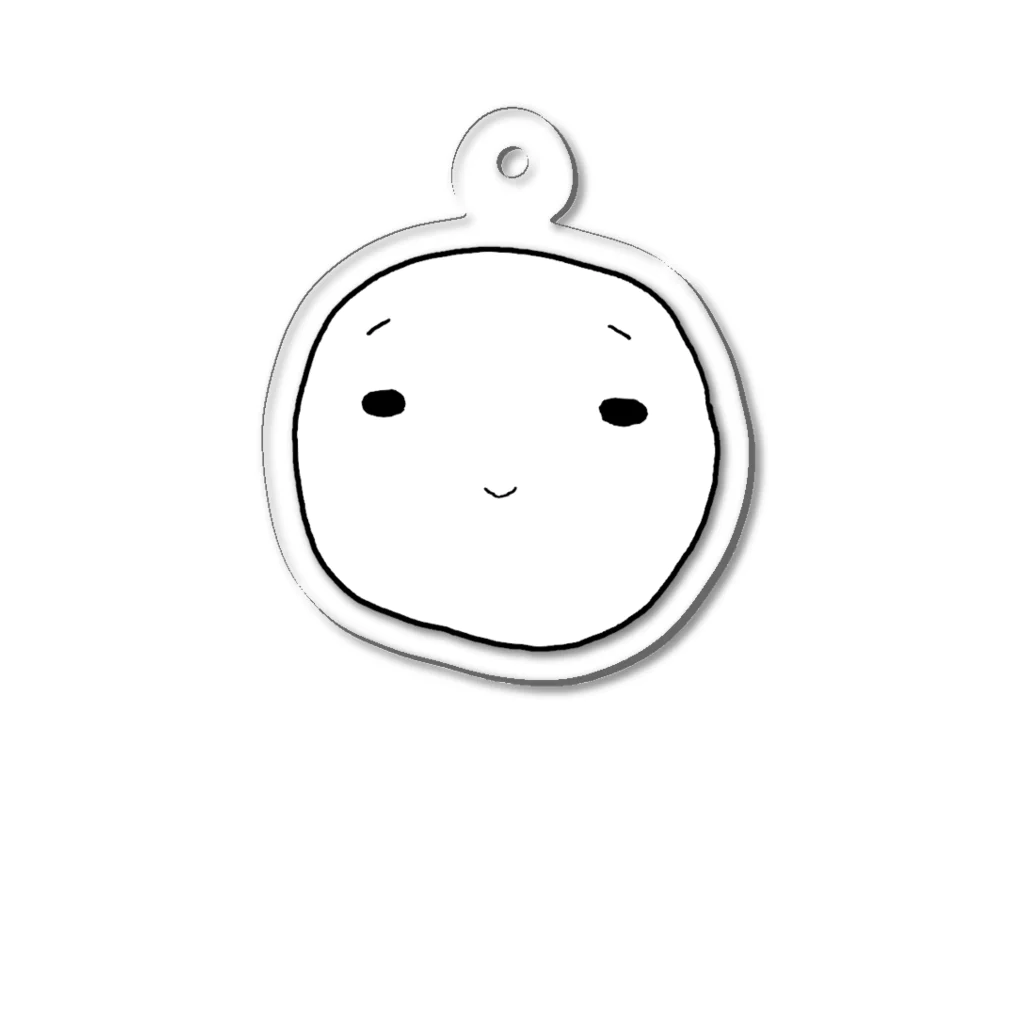 しけしけくんのグッズ置き場のニヤニヤなしけしけくん Acrylic Key Chain