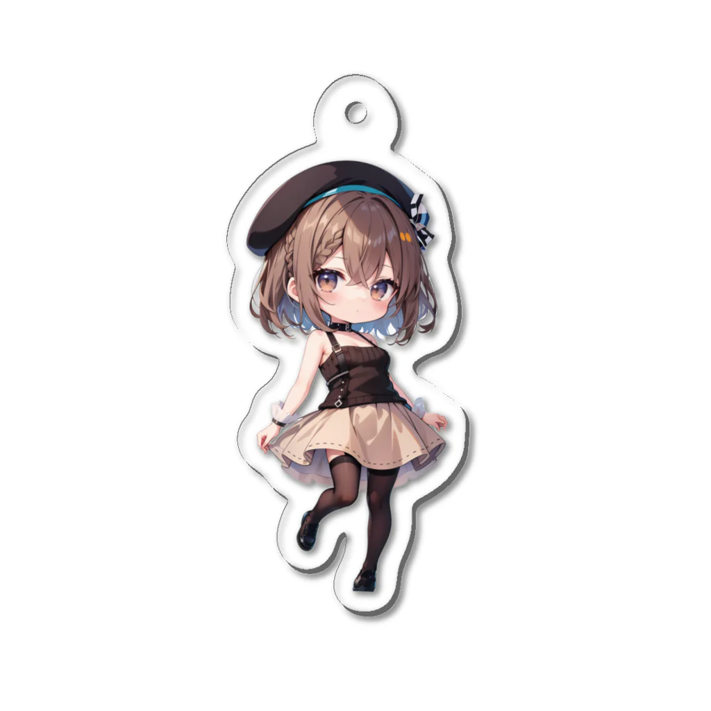 エーアイガールのちび茜ちゃん② Acrylic Key Chain