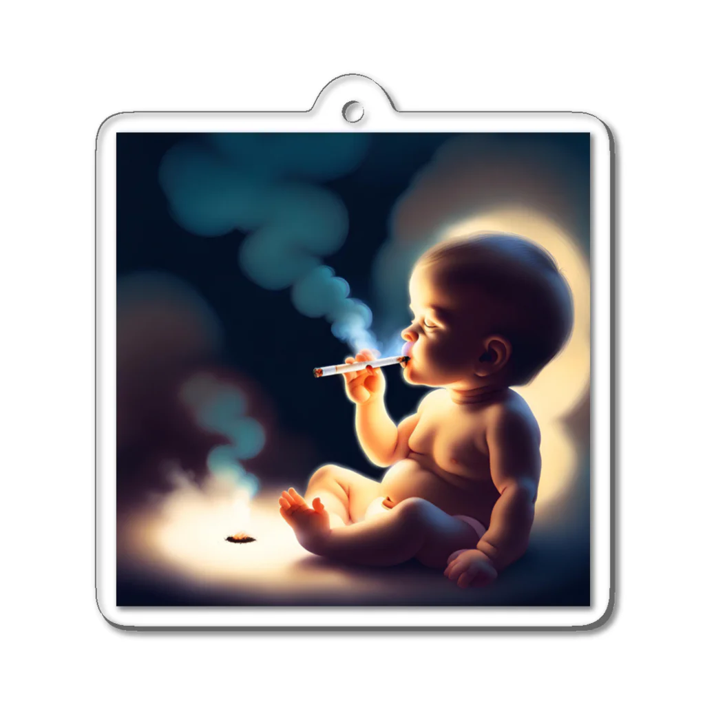 Baby smokerのBabyくん アクリルキーホルダー