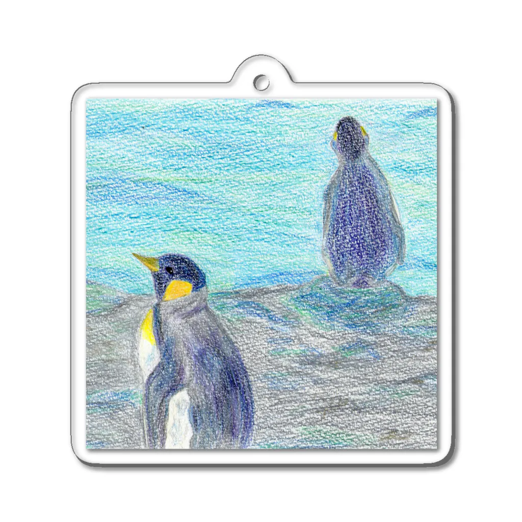 つぎのラピス島ペンギン Acrylic Key Chain