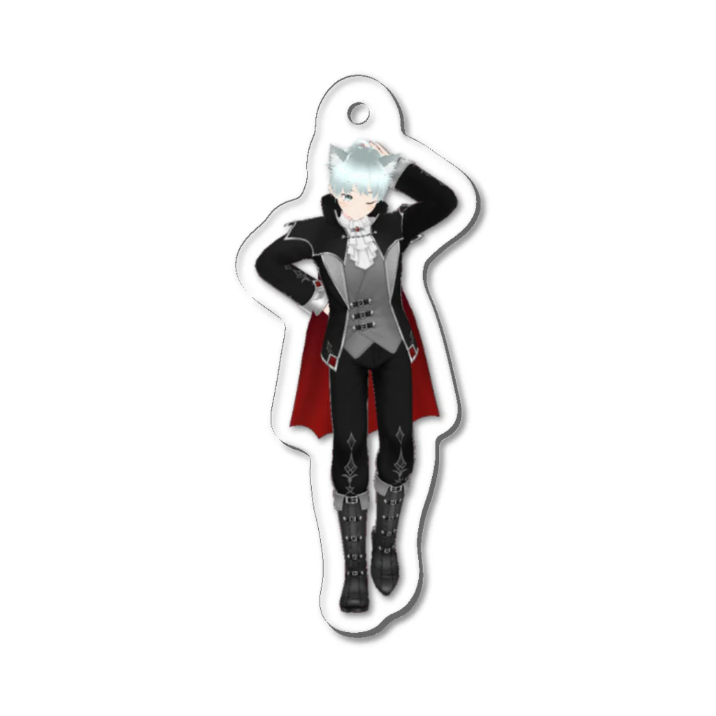 白猫レン official shopのSIRONEKOのハロウィンパーティーグッズ！ Acrylic Key Chain