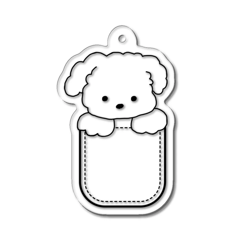 きら星のモフポケ Acrylic Key Chain