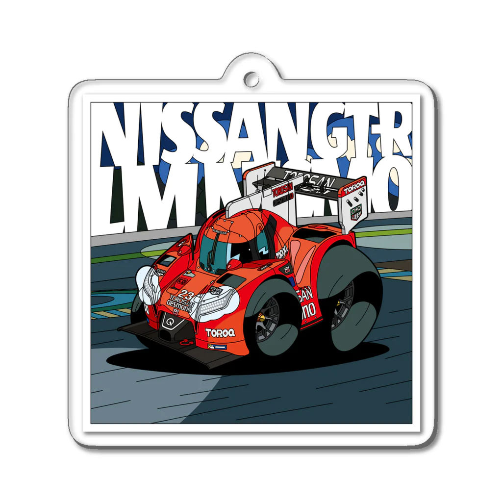 とろさん（チョロQ）のTOROSAN GT-R LM DESMONO Acrylic Key Chain