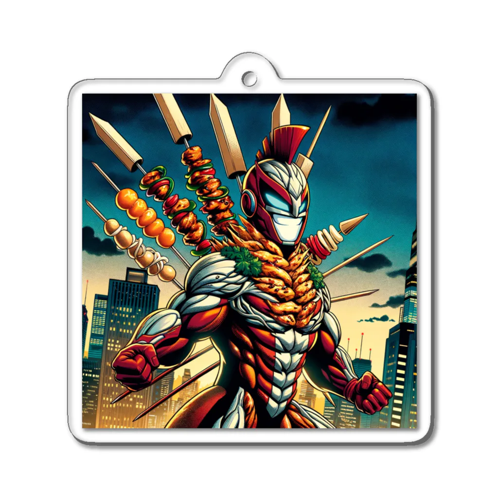 fmk235のYAKITORIHERO Acrylic Key Chain