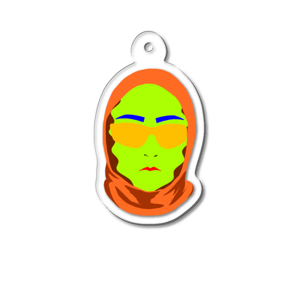 iroworkのme!!! Acrylic Key Chain