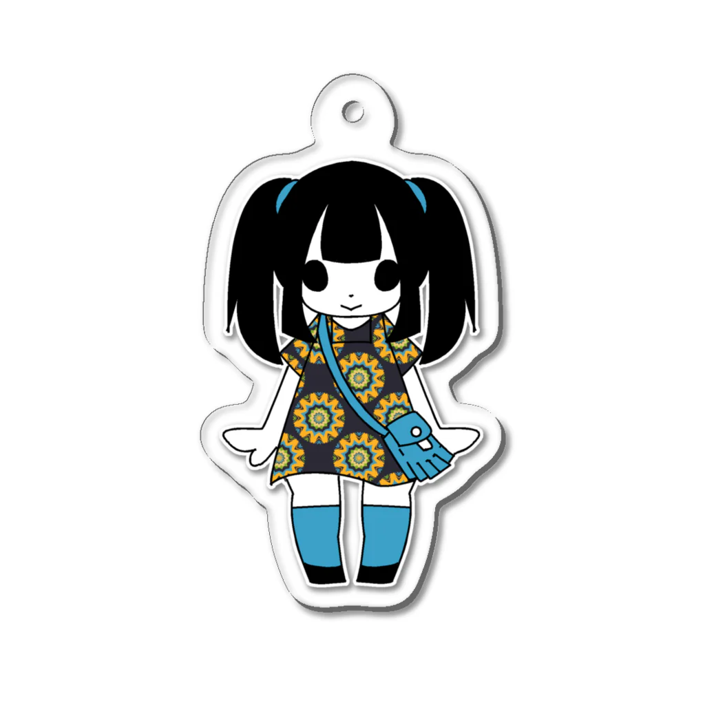 アドシュガーのぐるぐるちゃん-B Acrylic Key Chain