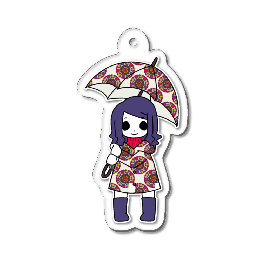 アドシュガーのぐるぐるちゃん-D Acrylic Key Chain