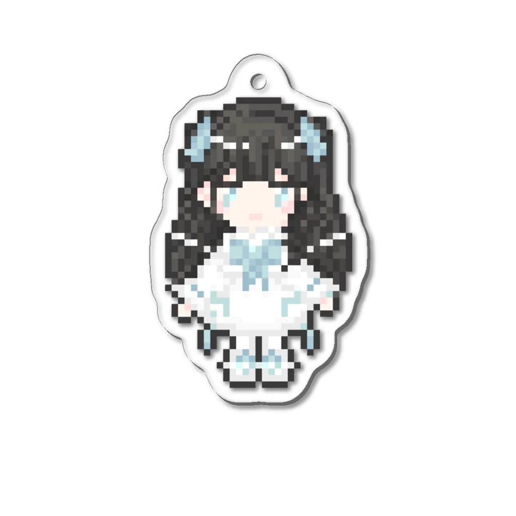 ✦ 雲丹天まろ ✦ Vtuber のドット雲丹天まろ Acrylic Key Chain