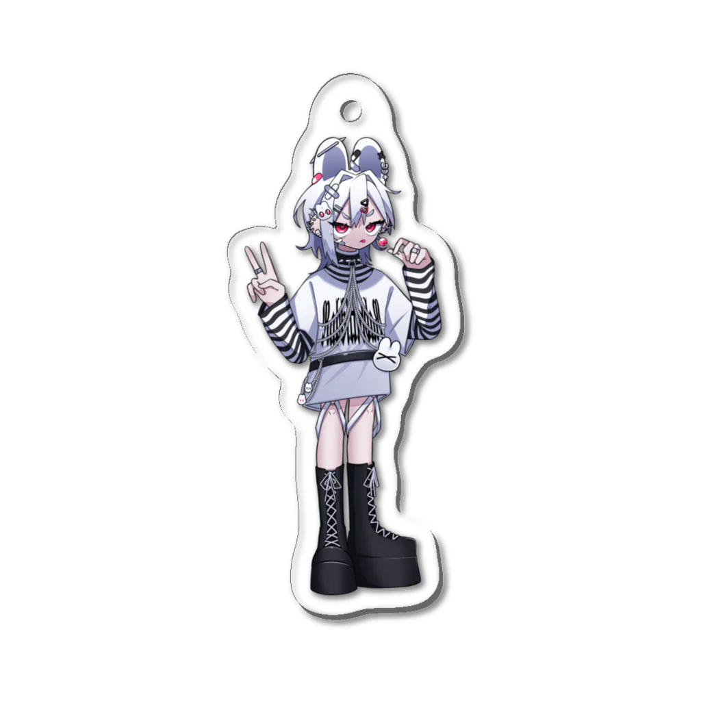 さめじまのうつき Acrylic Key Chain