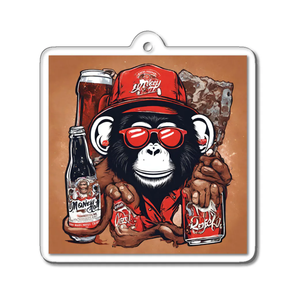 猿人★ロックの猿人ロック Acrylic Key Chain