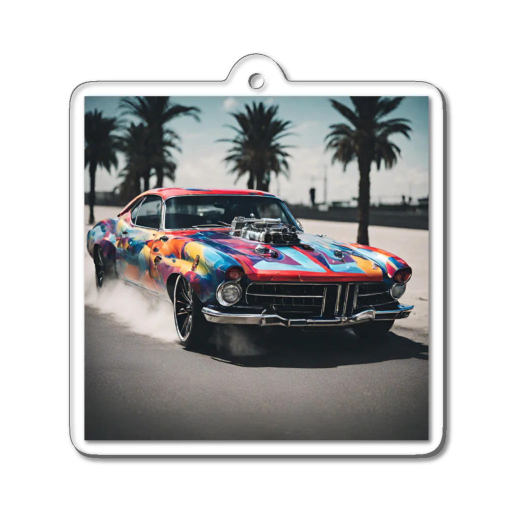 shohei_raiteiの外車　かっこいい Acrylic Key Chain