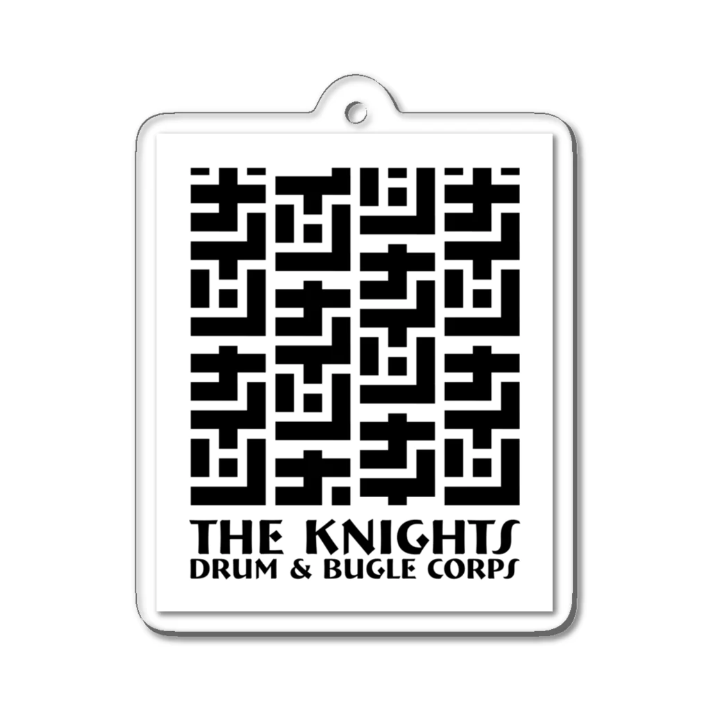 SHOP The Knights の【オリジナルロゴ/Mono】 Acrylic Key Chain