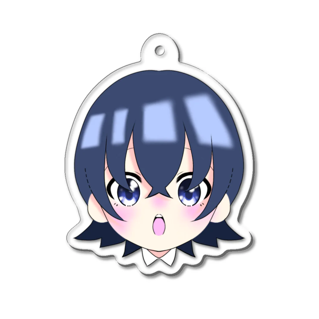 悠のショップのけだるるちゃん(ミニっ！) Acrylic Key Chain