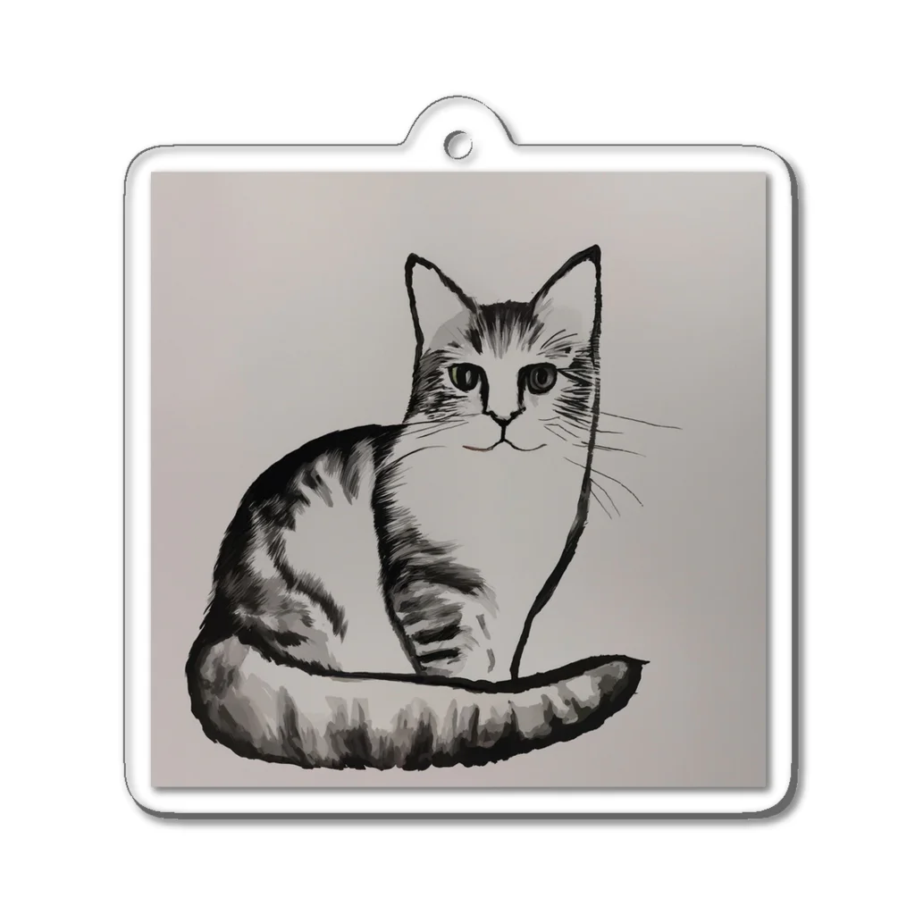 discwの猫ちゃん Acrylic Key Chain