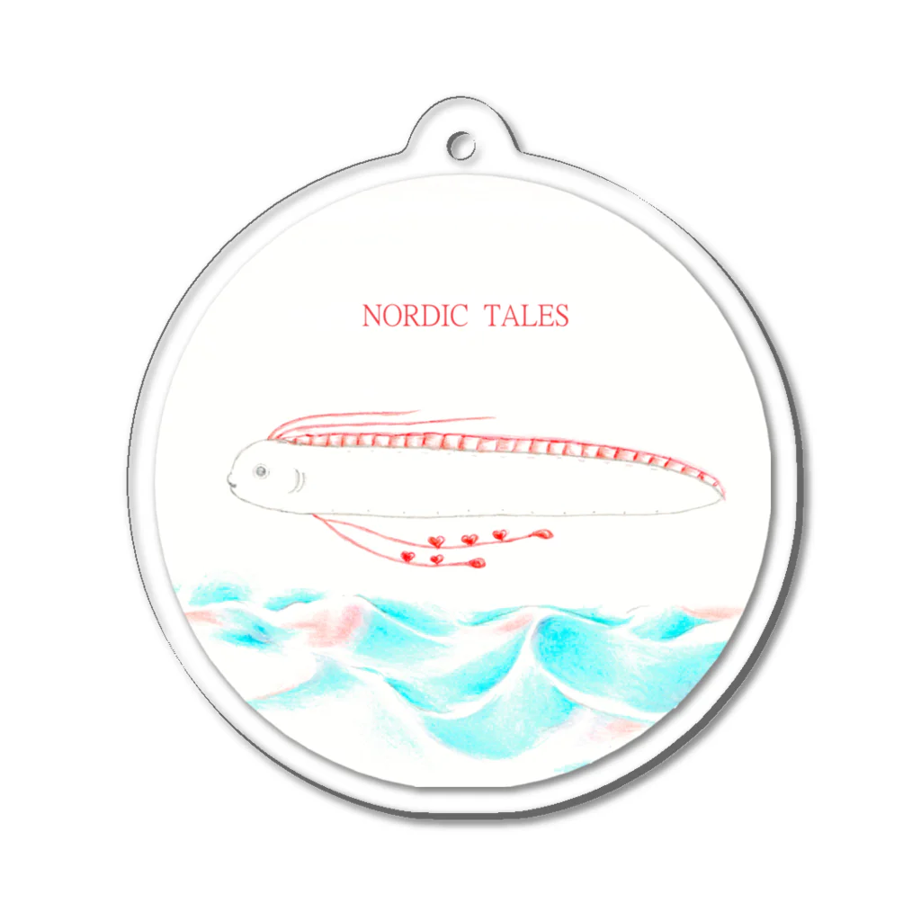 NORDIC TALESのリュウグウノツカイ　ベビー Acrylic Key Chain