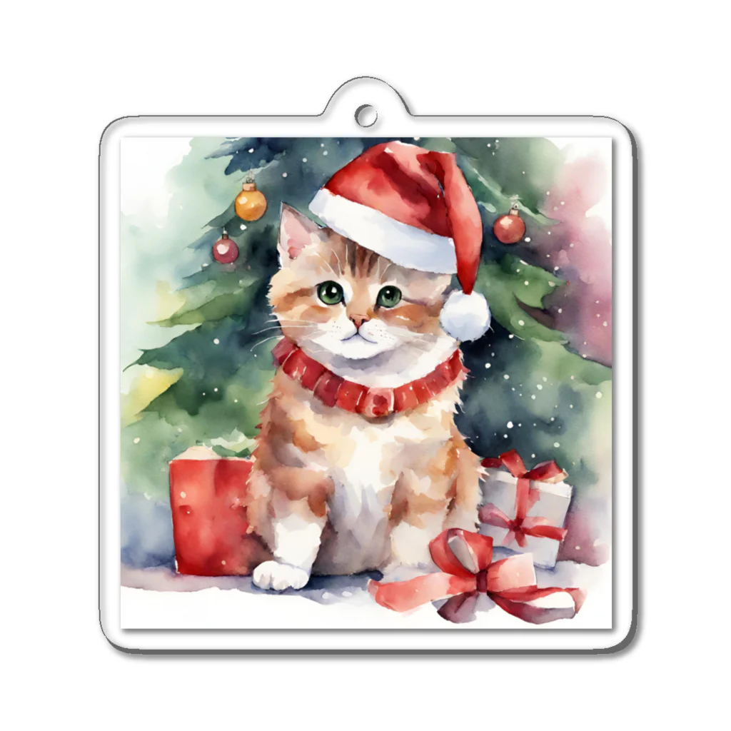 Cat Lidの猫好きに贈る、特別なクリスマスコレクション Acrylic Key Chain