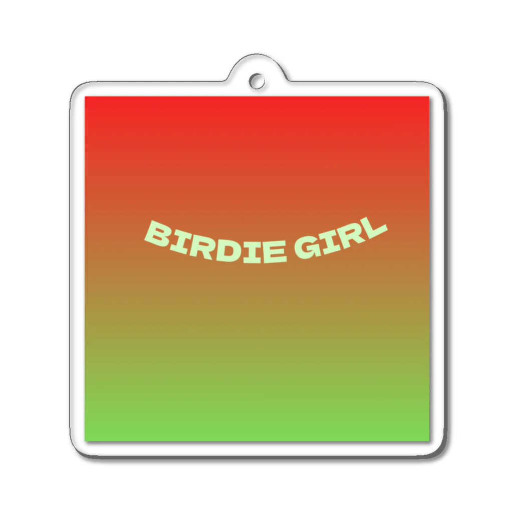 BIRDIE_GIRLのバーディーガール Acrylic Key Chain