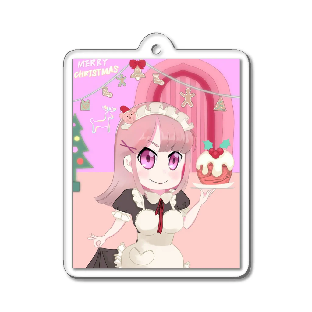 ラッキーLOVEのじらいっ娘 Acrylic Key Chain