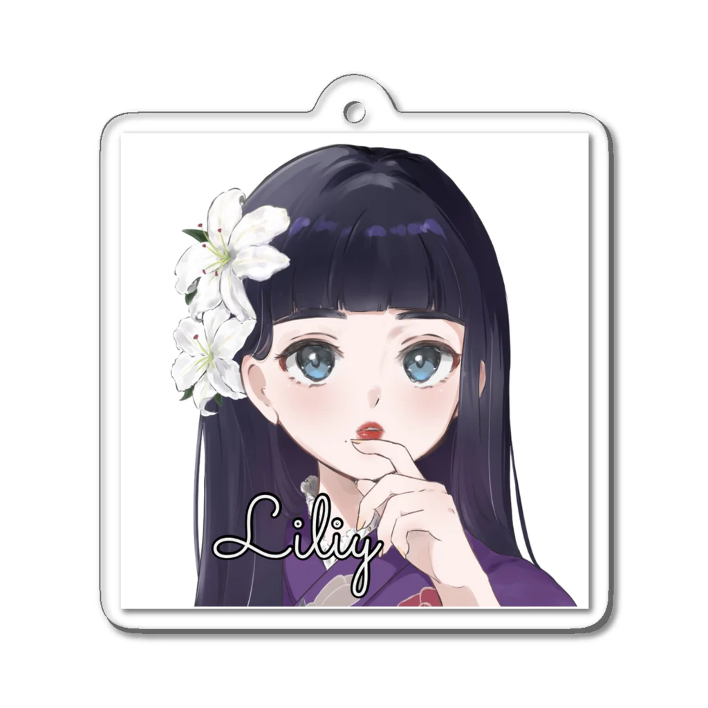 Liliyの強欲🌹のバッジ Acrylic Key Chain