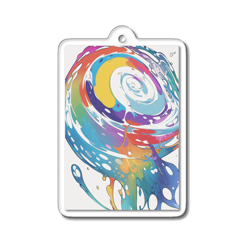 KVS-designersのcolorful#01 Acrylic Key Chain