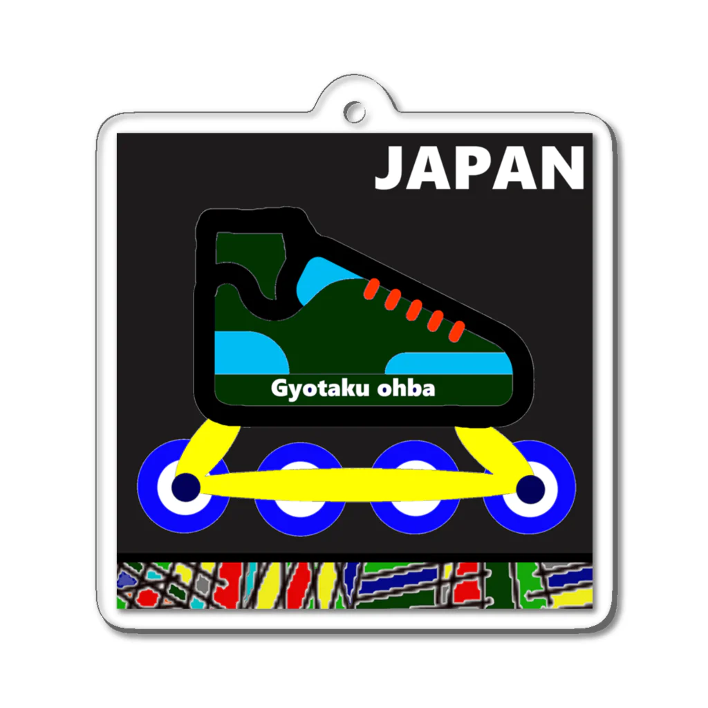 G-HERRINGのローラースケート Acrylic Key Chain