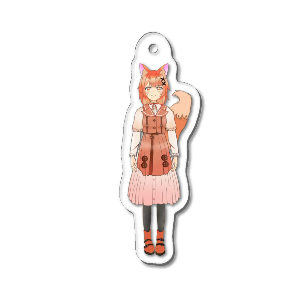 赤狐　朱里の2023年新衣装 Acrylic Key Chain