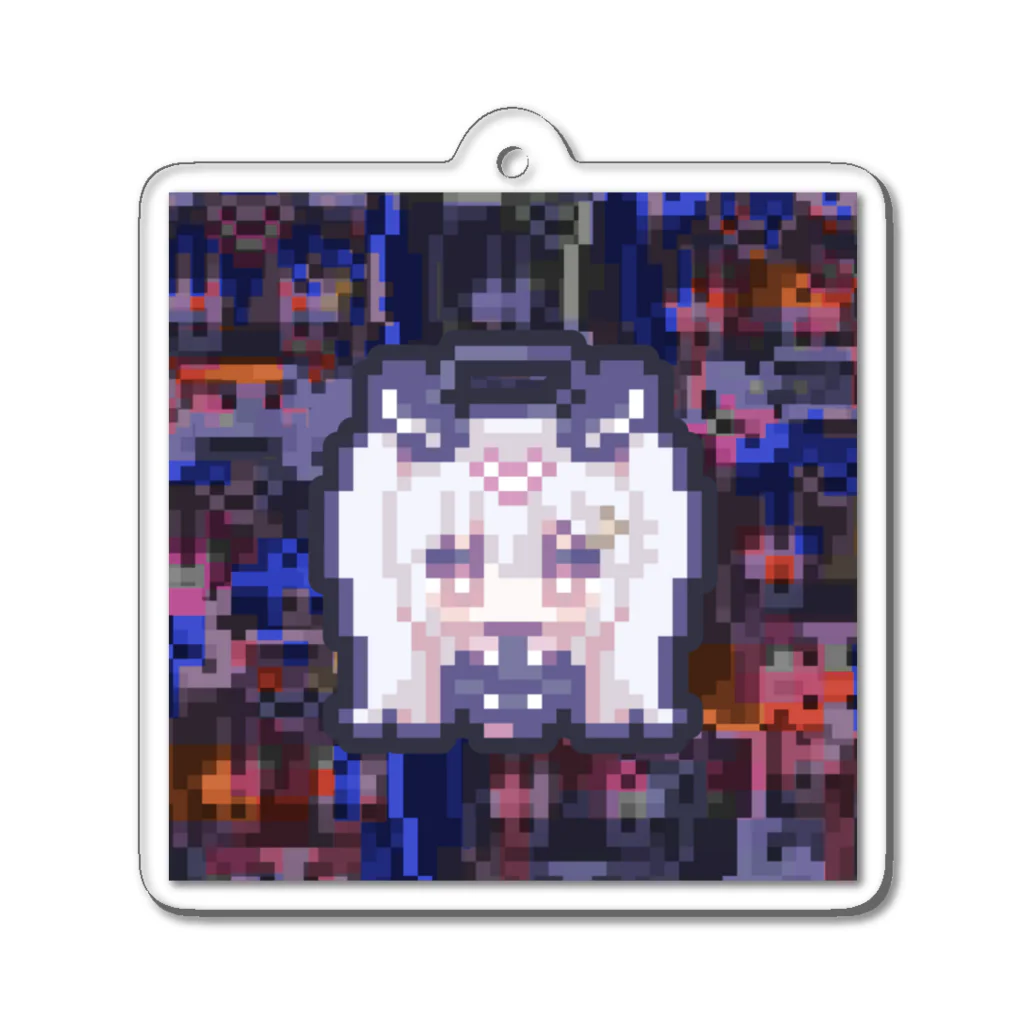 死は救済のたいせつにしてね Acrylic Key Chain