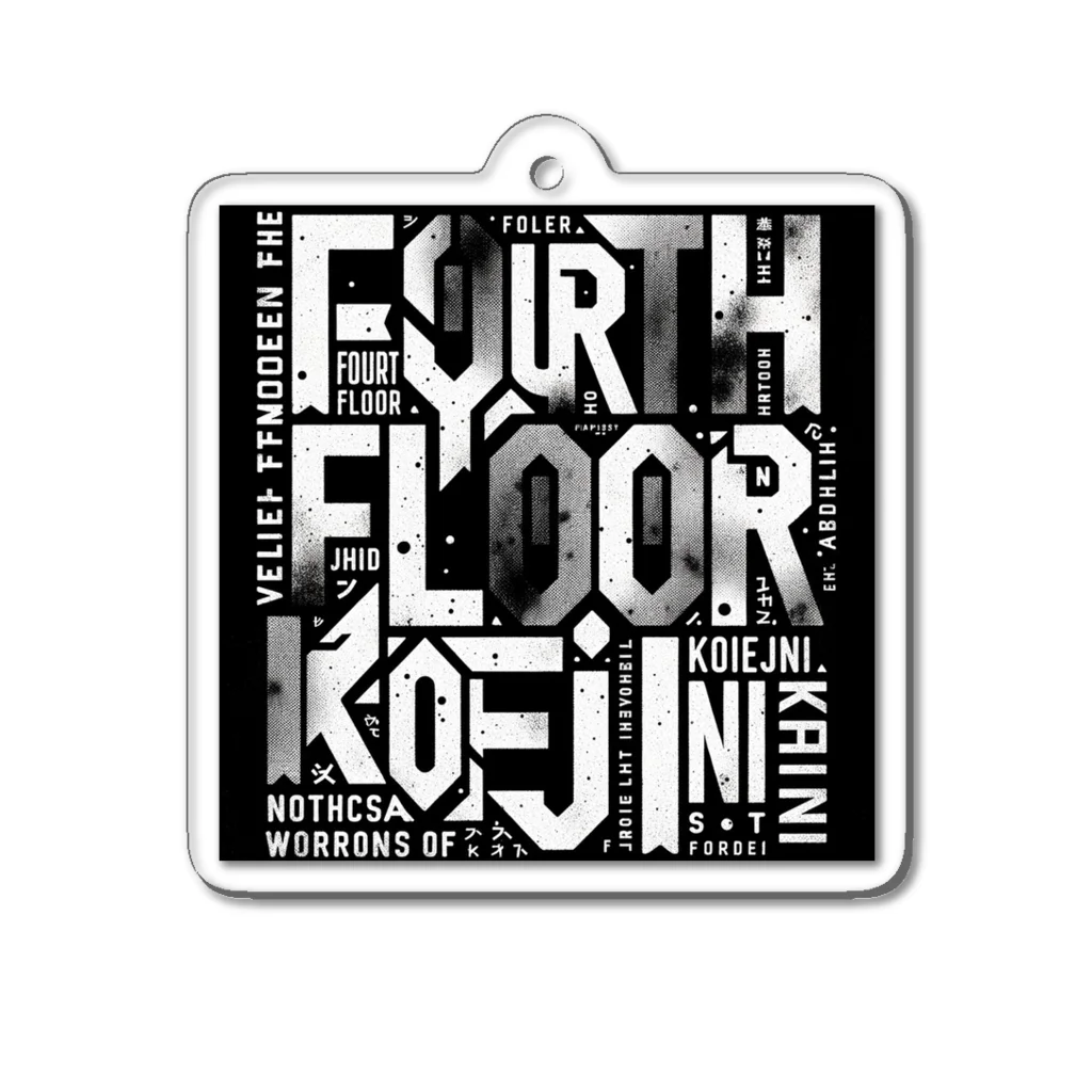 Yx4のFourthFloor Acrylic Key Chain