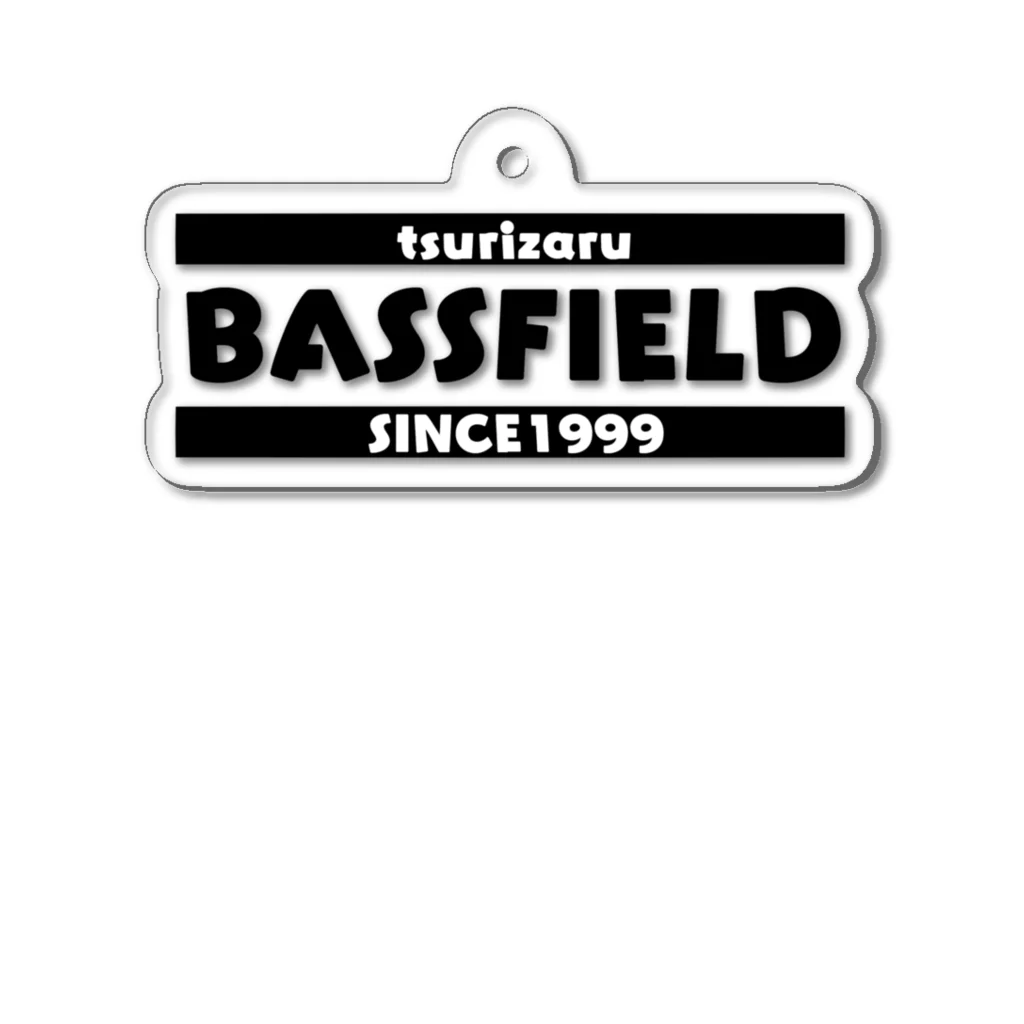 BASSFIELDのbassfi/ラフロゴ アクリルキーホルダー