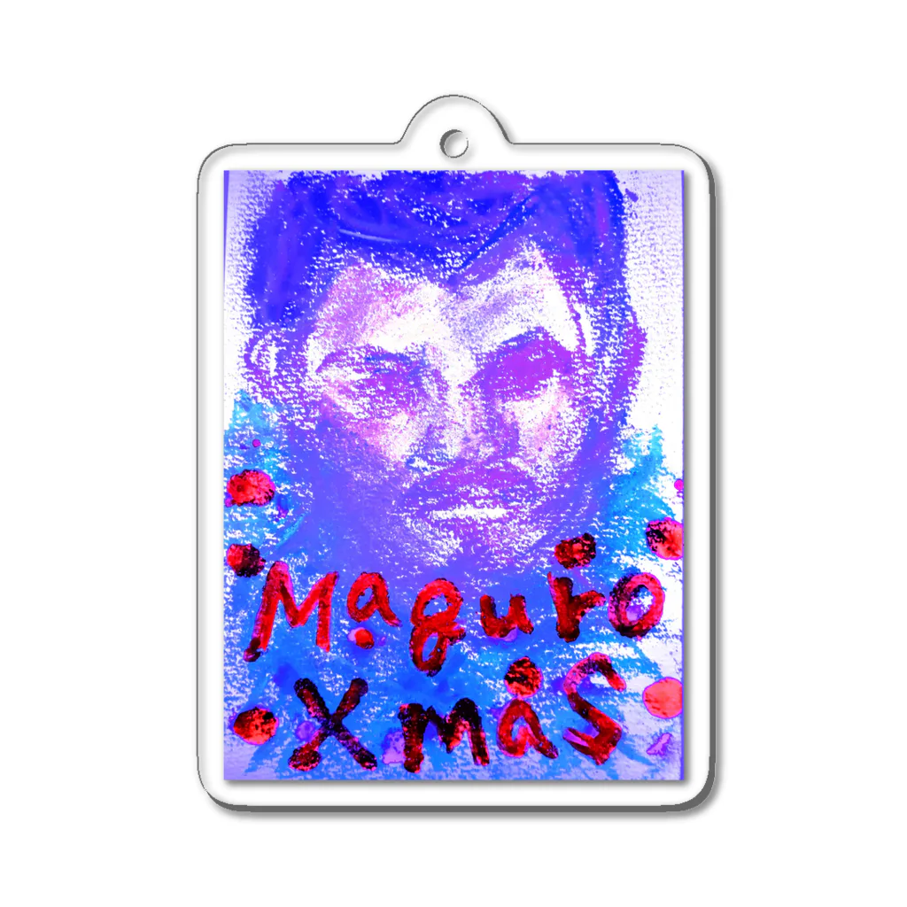 maguro8xpのmaguro Merry Christmas アクリルキーホルダー