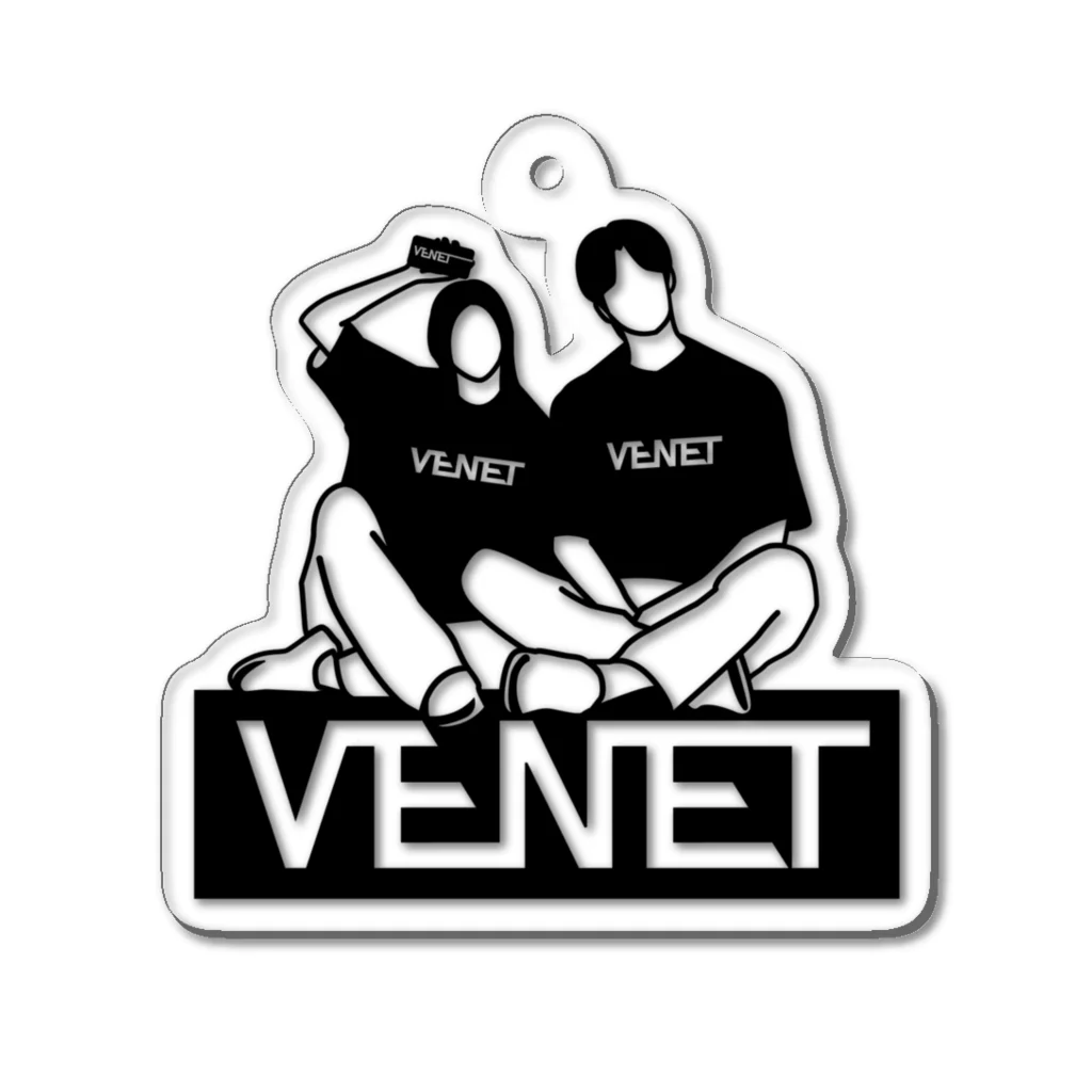 AMEHAKIRAIのVENET Acrylic Key Chain