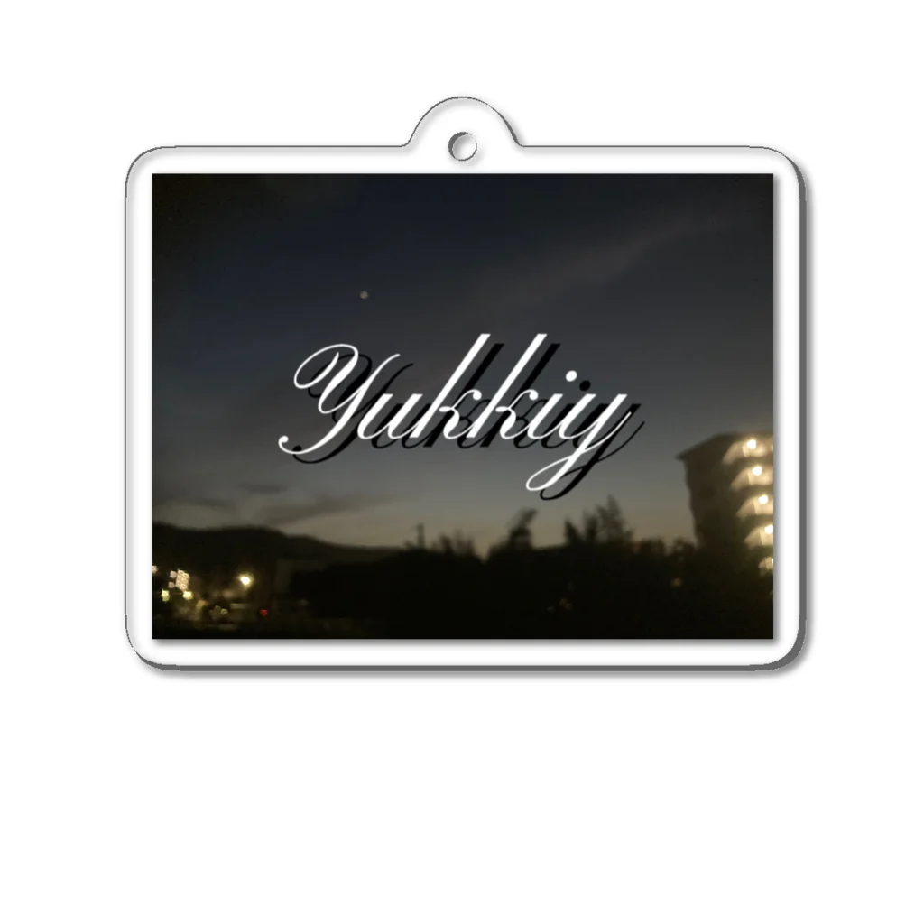 Yukkiyのお店のYukkiyのグッズ2 アクリルキーホルダー