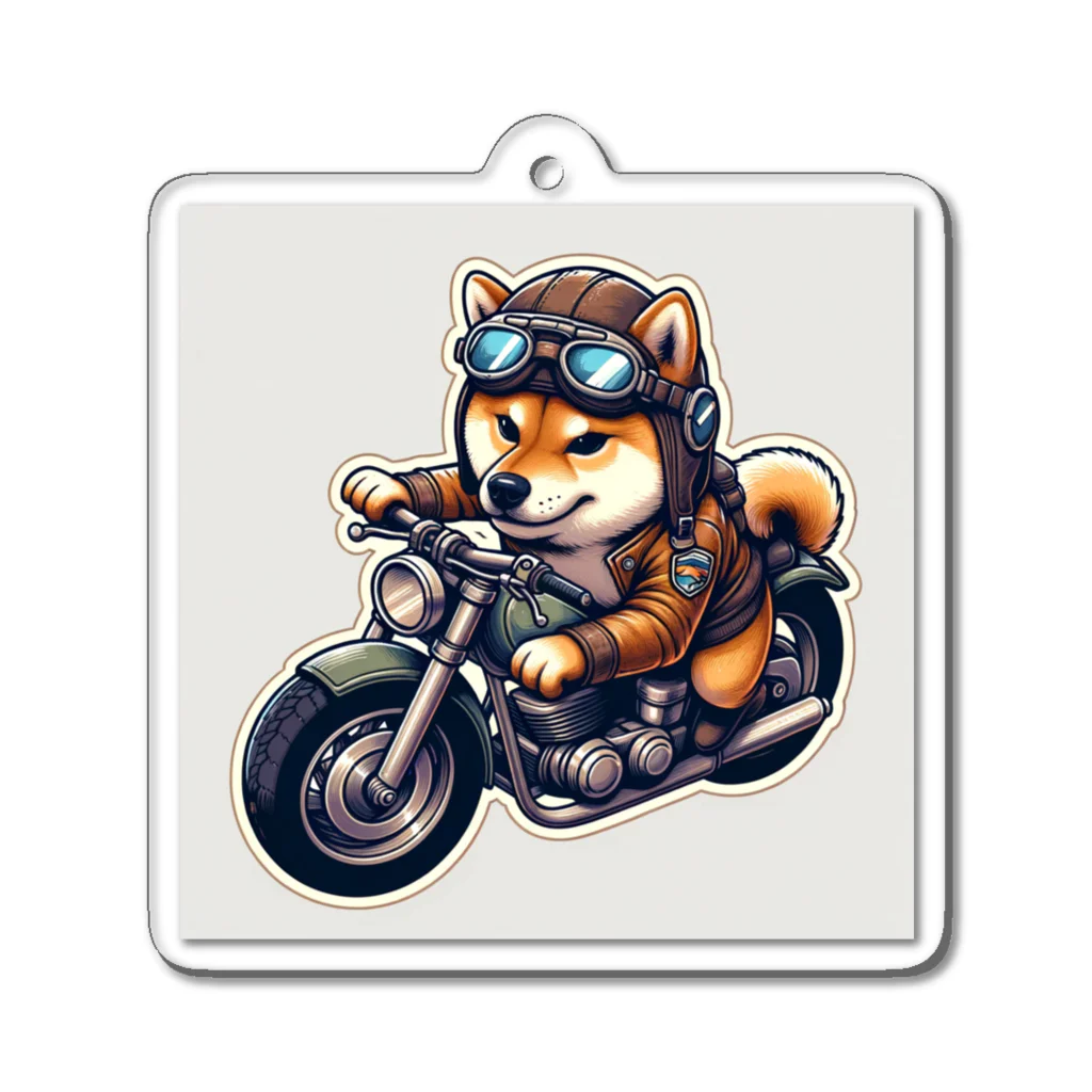 シバライダーロードの柴ライダーロードshiba31 Acrylic Key Chain