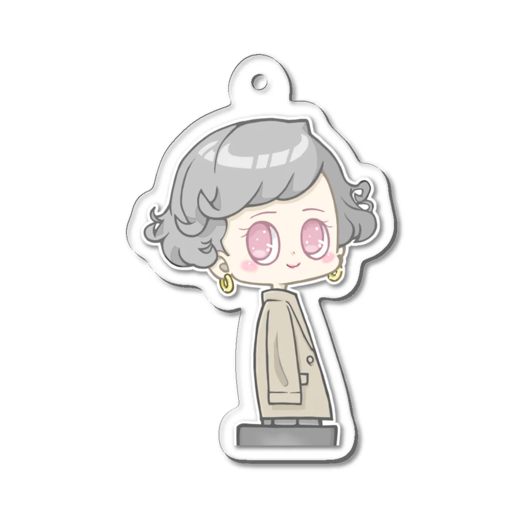 katununのゆうこちゃんの Acrylic Key Chain