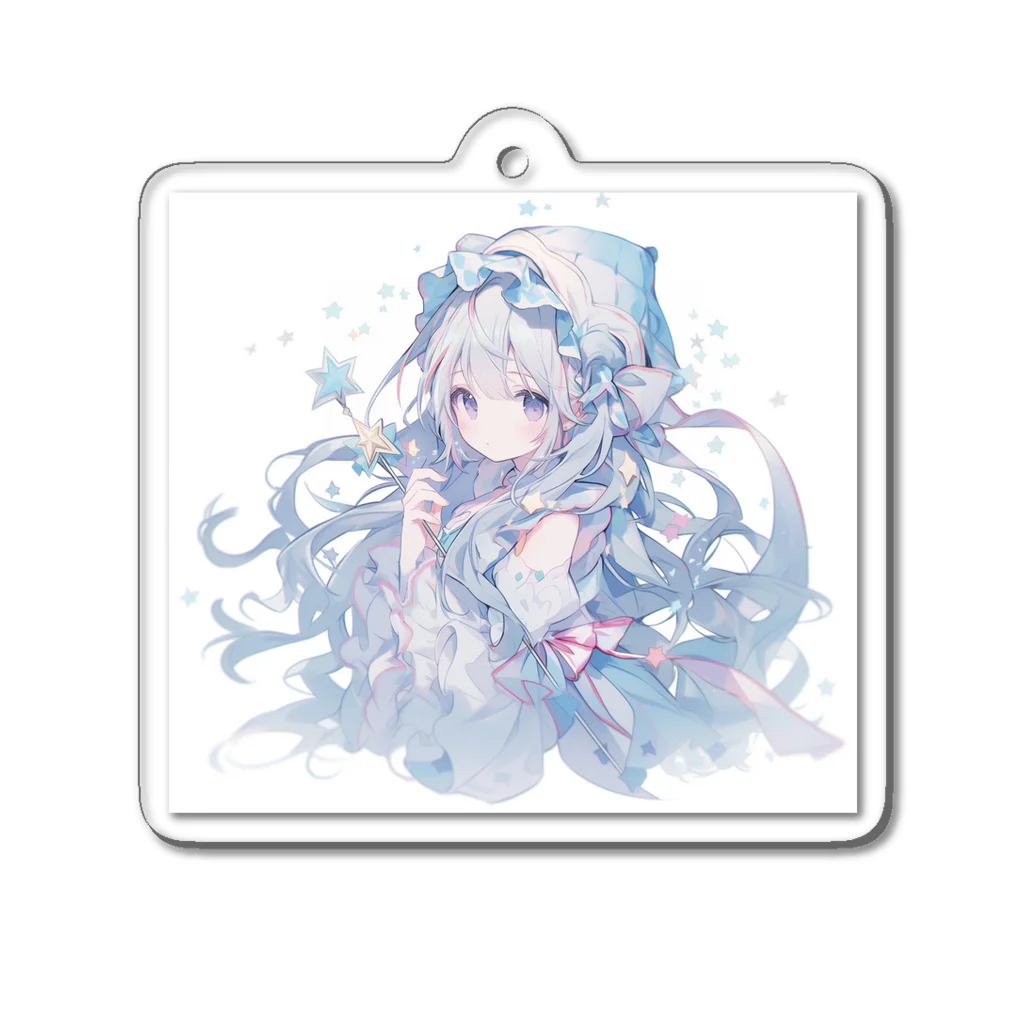 milishuuumの星屑の魔女 Acrylic Key Chain